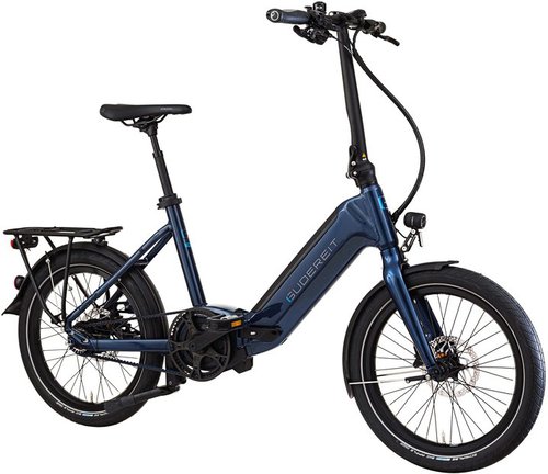 Gudereit EC-40 evo Foldo E-Bike Blau Modell 2023