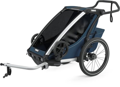 Thule Chariot Cross1 Fahrradanhänger Blau Modell 2022