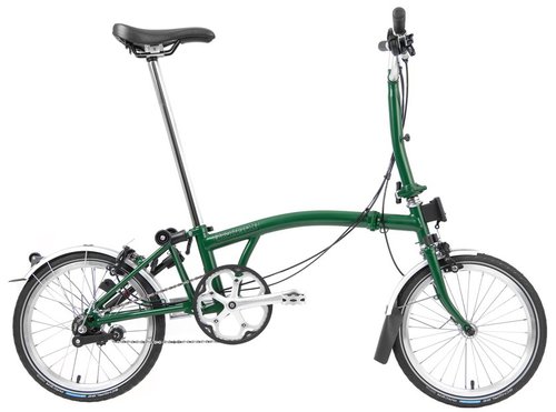 Brompton M3L - FCB Klapprad Grün Modell 2021