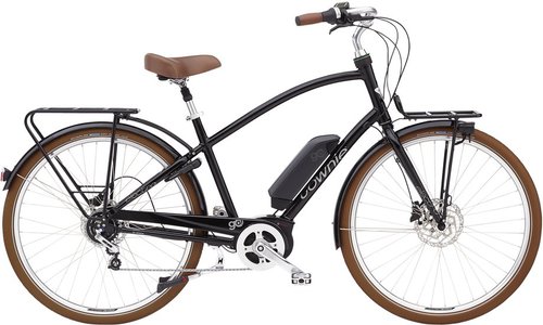 Electra Townie Commute Go! 5i EQ Step-Over E-Bike Schwarz Modell 2023