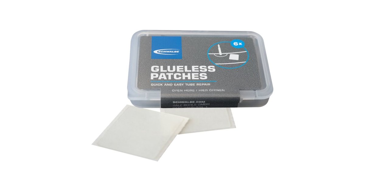 Schwalbe Glueless Patches Schlauchflicken selbstklebend Transparent