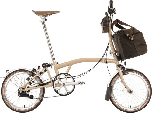 Brompton Barbour Edition Klapprad Beige Modell 2022