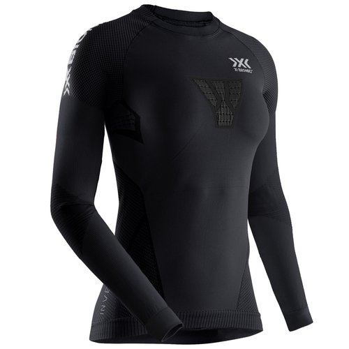 X-Bionic Invent langarm Laufshirt 4.0 Damen black/charcoal L