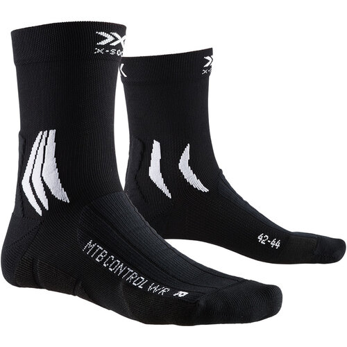 Xsocks Mountain Bike Control Water Socken opal black/arctic white 4547
