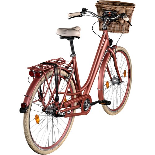 Zündapp Roosendaal Damenfahrrad 28 Zoll mit Nabenschaltung 3 Gang retro Fahrrad Damen 155 - 175 cm Cityfahrrad mit Rücktrittbremse
