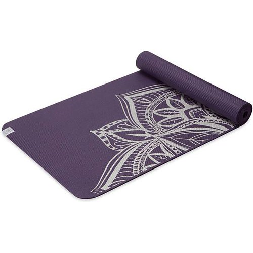 Gaiam YOGAMATTE AUBERGINE MEDALLION 6MM PREMIUM METALLIC
