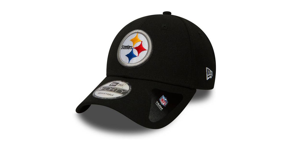 Casquette New Era The League PITSTE – 6 Panneaux, Ajustable Scratch, Logo Équipe Pois, Ventilation