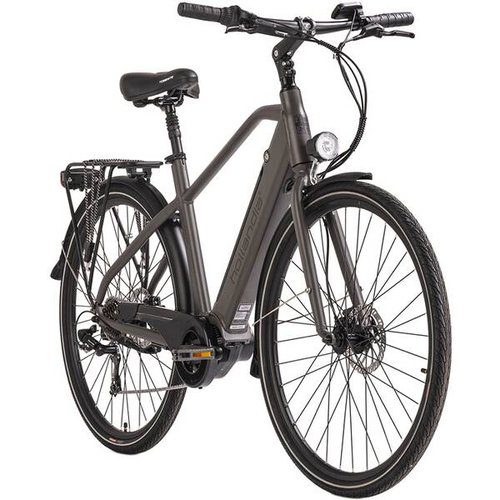 Adore E-Bike Alu E-Citybike Herren Hollandia Mantova 28'' grau 7 G?nge
