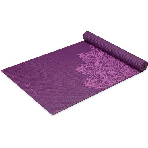 Gaiam YOGAMATTE PURPLE MANDALA 6MM PREMIUM
