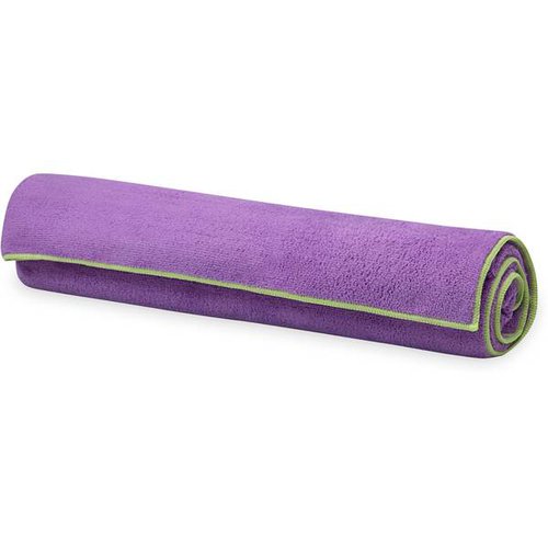 Gaiam YOGA HANDTUCH STAY PUT PURPLE JAM