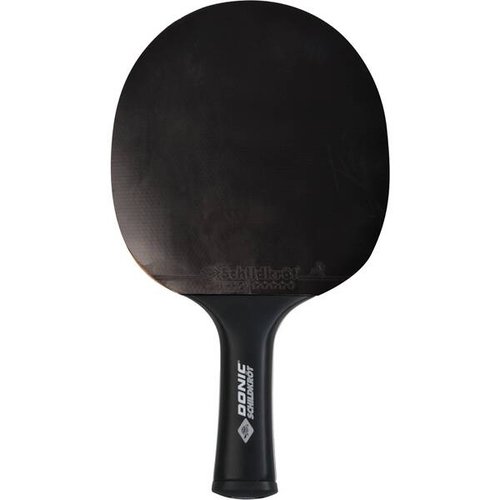 Donic Schildkröt Tischtennis-Schläger Donic-Schildkröt Tischtennisschläger CarboTec 900, 20% Carbon, 1,9 mm Schwamm, Champion QRC - ITTF Belag, konkav, 758219