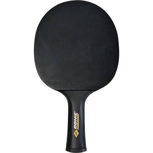 Donic Schildkröt Tischtennis-Schläger Donic-Schildkröt Tischtennisschläger CarboTec 7000, 100% Carbon, 2,3 mm Schwamm, Liga QRC - ITTF Belag, konkav, inklusive Schlägerhülle, 758221