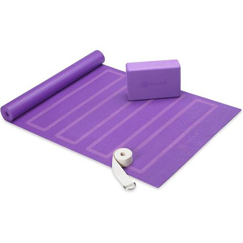 Gaiam YOGA BEGINNERS KIT PURPLE