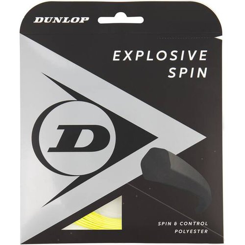 Dunlop Tennissaite "EXPLOSIVE SPIN" 1.30mm 12m Set gelb