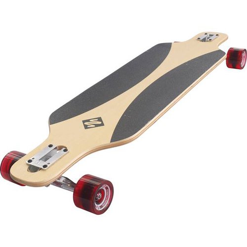 Streetsurfing Skateboard Street Surfing Longboard Freeride 39, Design: Carve Red