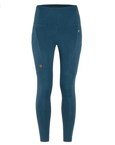 FJÄLLRÄVEN Fjällräven Abisko Tights W - Indigo Blue - L - INDIGO BLUE