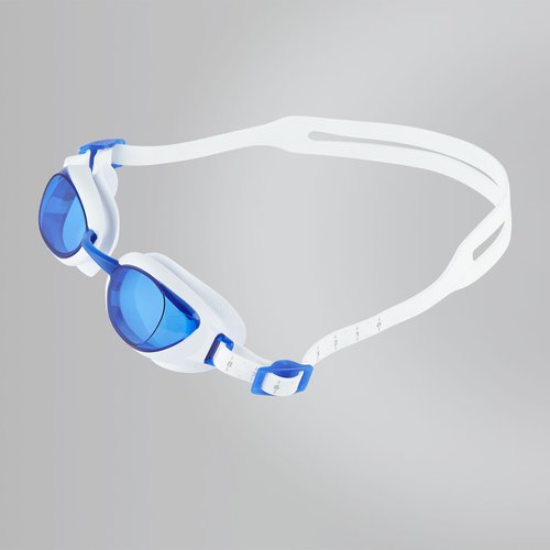 Speedo Aquapure Schwimmbrille, White/Blue - Size: ONESZ