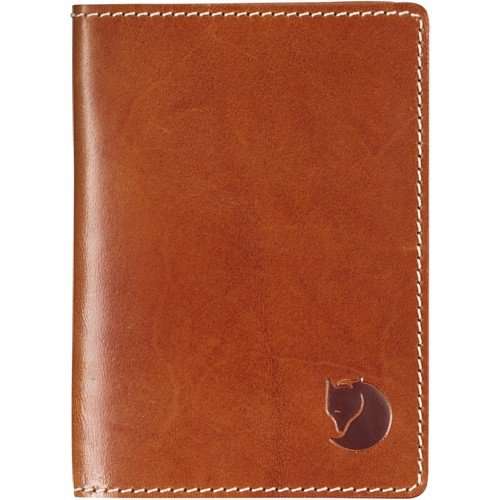 FJÄLLRÄVEN Fjällräven Leather Passport Cover - Leather Cognac - - Gr. 1 Size