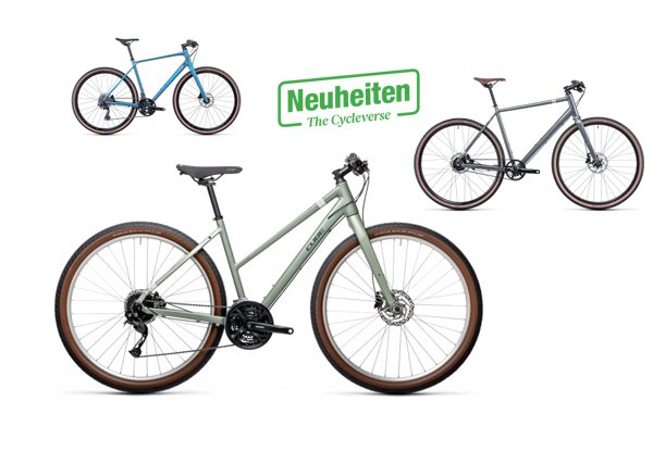 Cube Fahrrad Neuheiten 2022. Alle neuen Bikes für den urbanen Raum im direkten Vergleich.