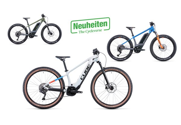 Cube E-Bike Kinder Neuheiten 2022. Alle neuen Kinder E-Mountainbikes im direkten Vergleich.