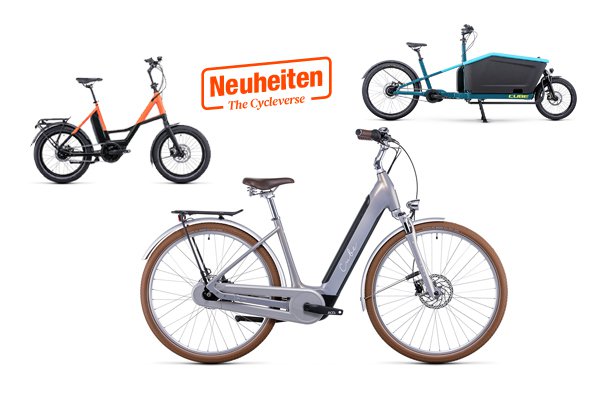 Cube E-Bike Neuheiten 2022. Alle neuen Cube Urban Mobility E-Bikes im direkten Vergleich.