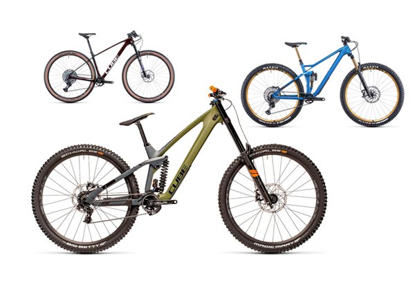 Cube Mountainbikes 2022. Alle 56 Hardtail und Fully Neuheiten im Vergleich.