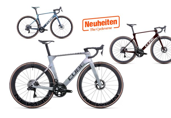 Cube Rennrad Neuheiten 2022. Alle 20 Road Bike Neuheiten im direkten Vergleich.