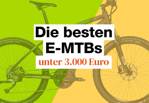 Der Test 3000 bis E-Mountainbike Euro große