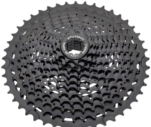 Microshift XLE MTB Kassette 11fach - 11-42 Zähne Schwarz Modell 2023