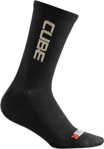 Cube Socken High Cut VERTEX Schwarz Modell 2024