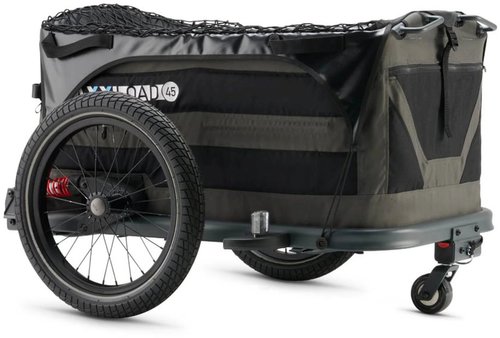 Taxxi Load 45 Fahrrad-Lasten-Anhänger Fahrradanhänger Grau Modell 2025