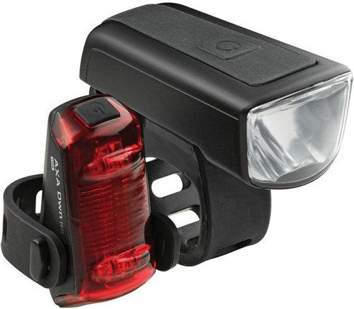 Axa DWN-50/DWN USB Rear Brake-Light - Set USB-Aufladbare Beleuch Schwarz Modell 2023