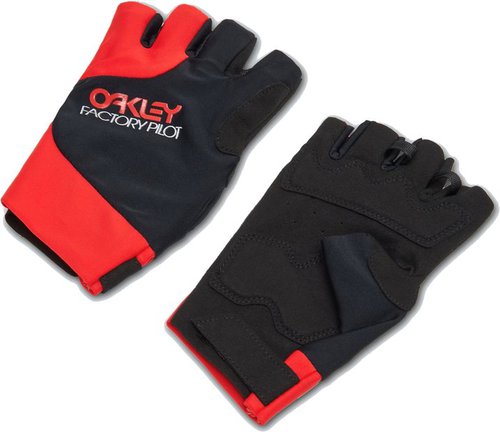 Oakley Factory Pilot MTB Kurzfinger Handschuhe Rot Modell 2023