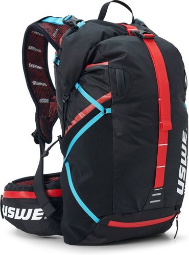 Uswe Hajker 30 l Rolltop Rucksack Schwarz Modell 2024