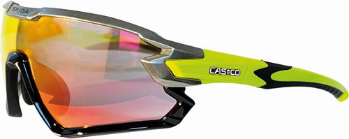 Casco SX-34 Carbonic schwarz neongelb Sonnenbrille Schwarz Modell 2023