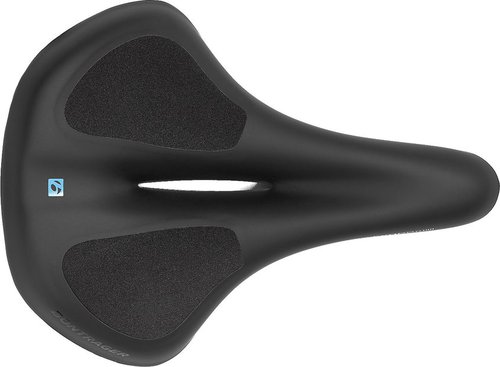Bontrager Boulevard Fluid Sattel Schwarz Modell 2023