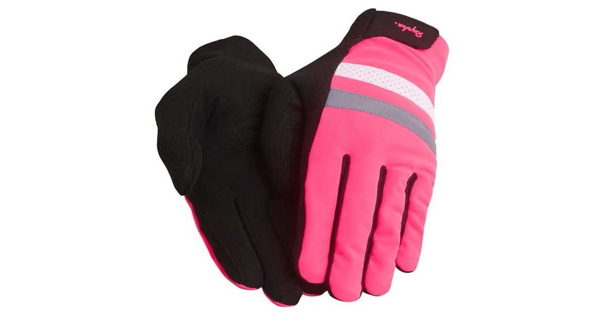 Rapha Brevet Reflective Gloves Langfingerhandschuhe Pink Modell 2023