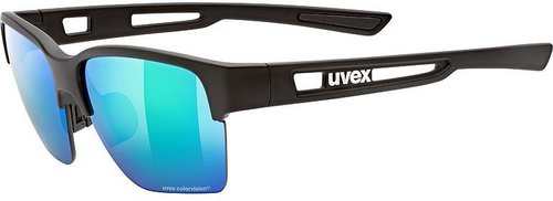 Uvex Sportstyle 805 CV Black Matt / Mir. Green Schwarz Modell 2023