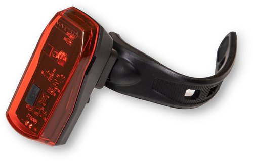 Qeridoo LED Rücklicht Fahrradanhänger Schwarz Modell 2023