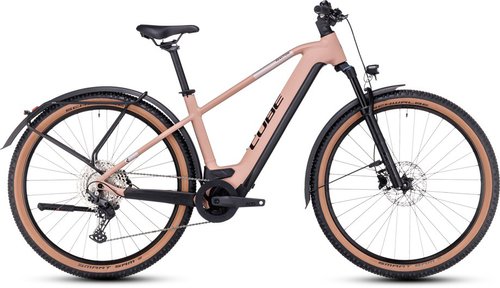 Cube Reaction Hybrid Pro 750 Allroad E-Bike Pink Modell 2024