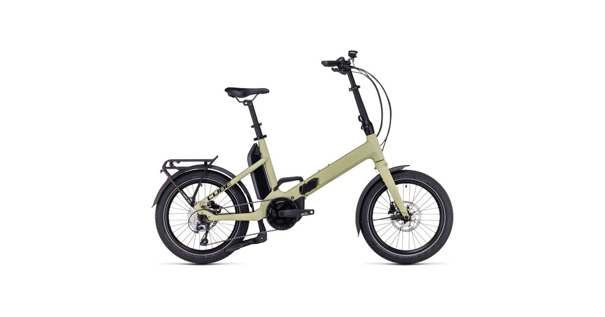 Cube Fold Sport Hybrid 500 E-Bike Grün Modell 2024