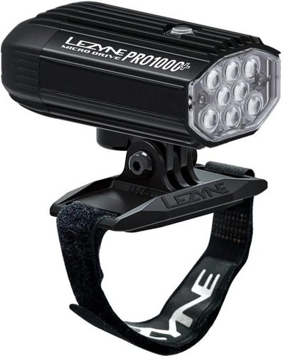 Lezyne Micro Drive Pro 1000+ Akku Helmlampe Schwarz Modell 2024