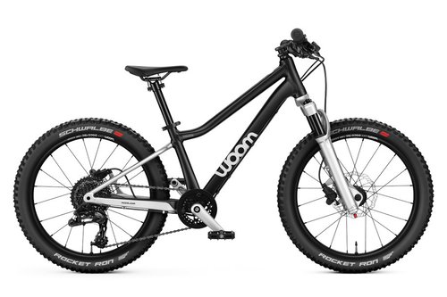 Woom Off Air 4 Kinderfahrrad Schwarz Modell Auslaufmodell
