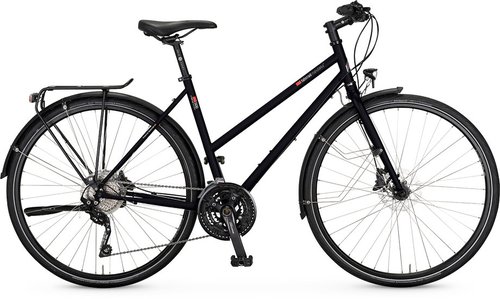 VSF Fahrradmanufaktur T-500 Trekkingrad Schwarz Modell 2024