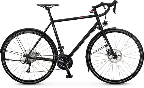 VSF Fahrradmanufaktur T-Randonneur Sport Trekkingrad Schwarz Modell 2024