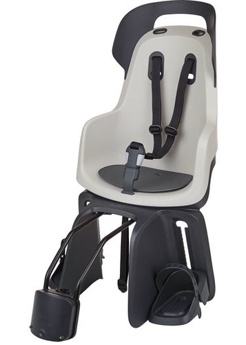 Bobike GO Kindersitz 1P-Bügel - Rahmenmontage hinten Beige Modell 2024