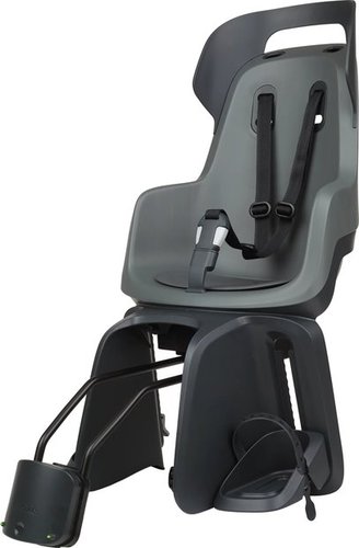 Bobike GO Kindersitz 1P-Bügel Reclining - Rahmenmontage hinten Grau Modell 2024