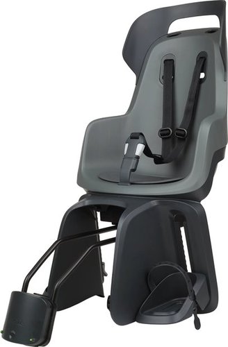 Bobike GO Kindersitz 1P-Bügel Reclining - Rahmenmontage hinten Grau Modell 2025