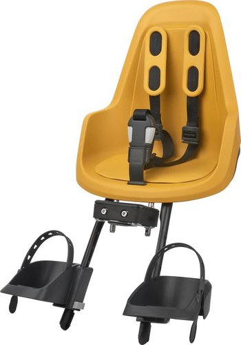 Bobike One Mini Kindersitz - Rahmenmontage vorn Gelb Modell 2025