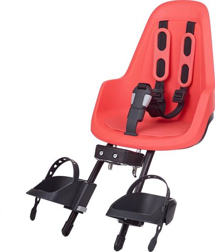Bobike One Mini Kindersitz - Rahmenmontage vorn Rot Modell 2025